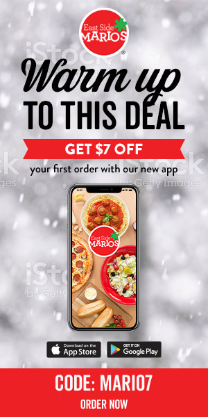 East Side Mario's weather network ad